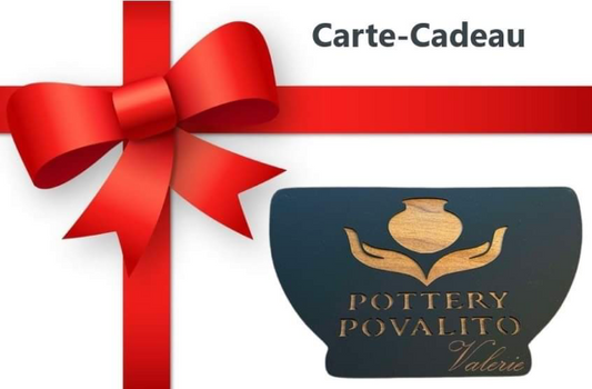 Carte cadeau Pottery Povalito